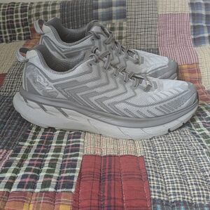 Hoka Gray Athletic Shoes